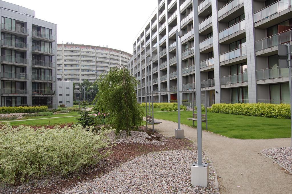Apartament Triton Park วอร์ซอ ภายนอก รูปภาพ