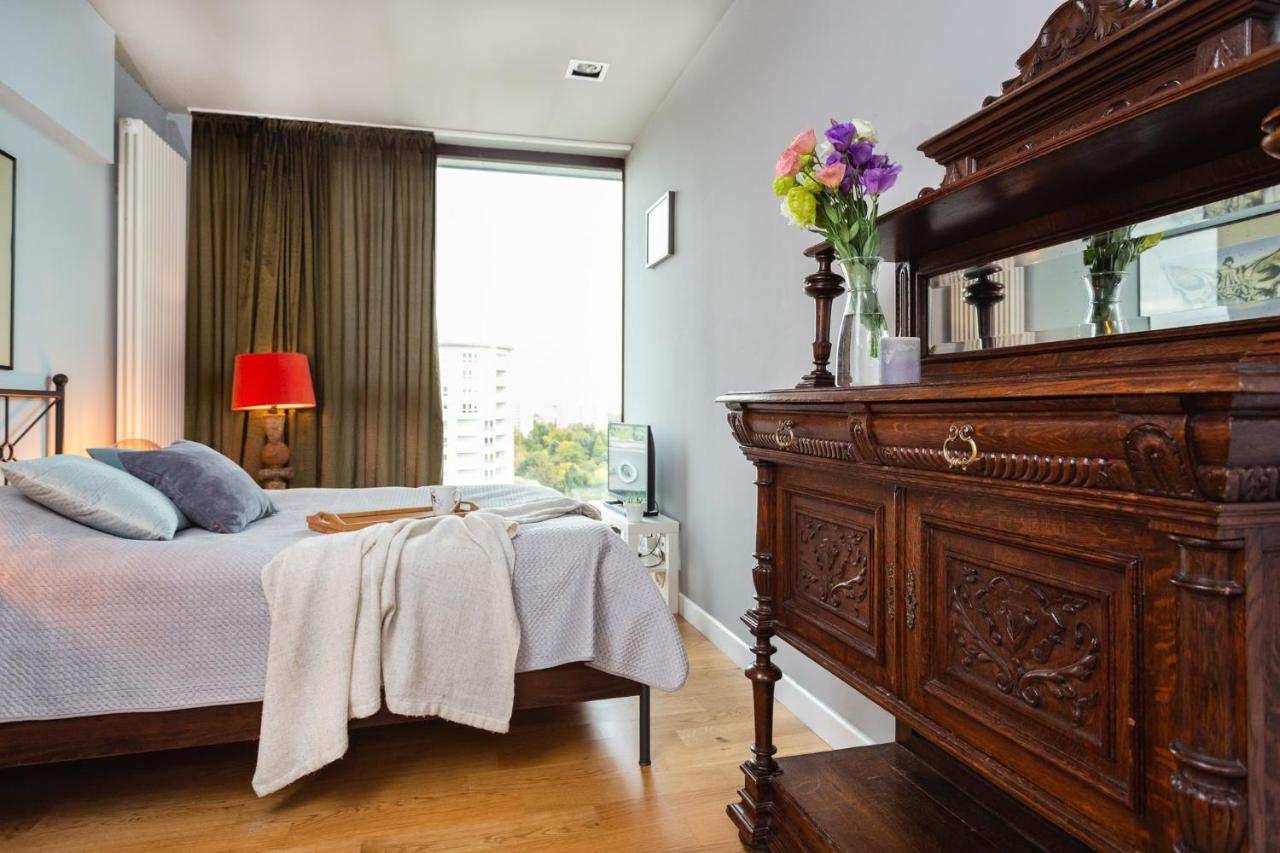 Apartament Triton Park วอร์ซอ ภายนอก รูปภาพ