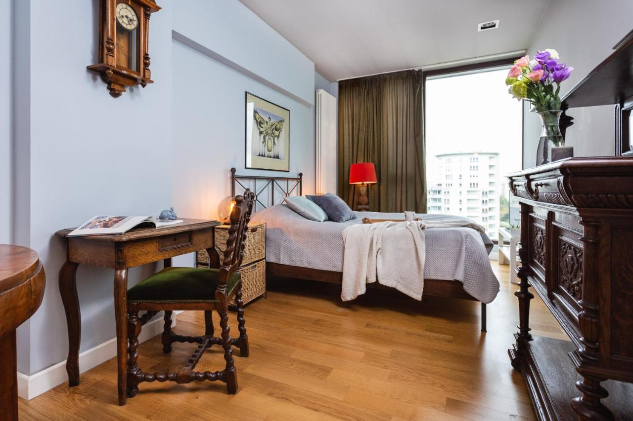 Apartament Triton Park วอร์ซอ ภายนอก รูปภาพ